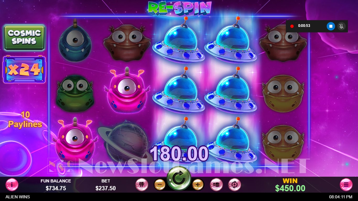 Alien Wins Slot Slot Image in Demo - pic. 8