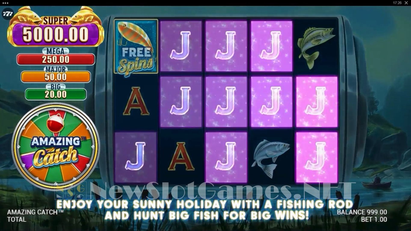 Amazing Catch Slot Demo Image
