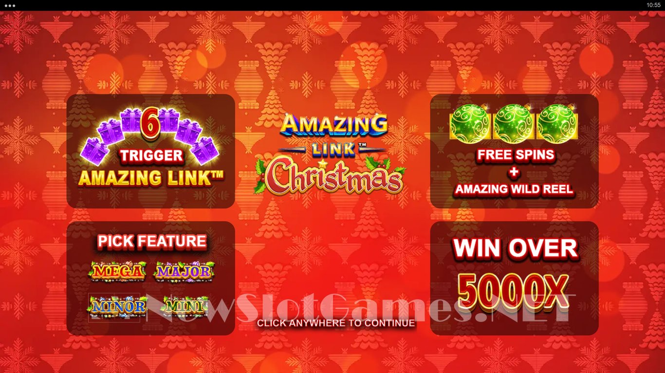 Amazing Link Christmas Slot Demo Image