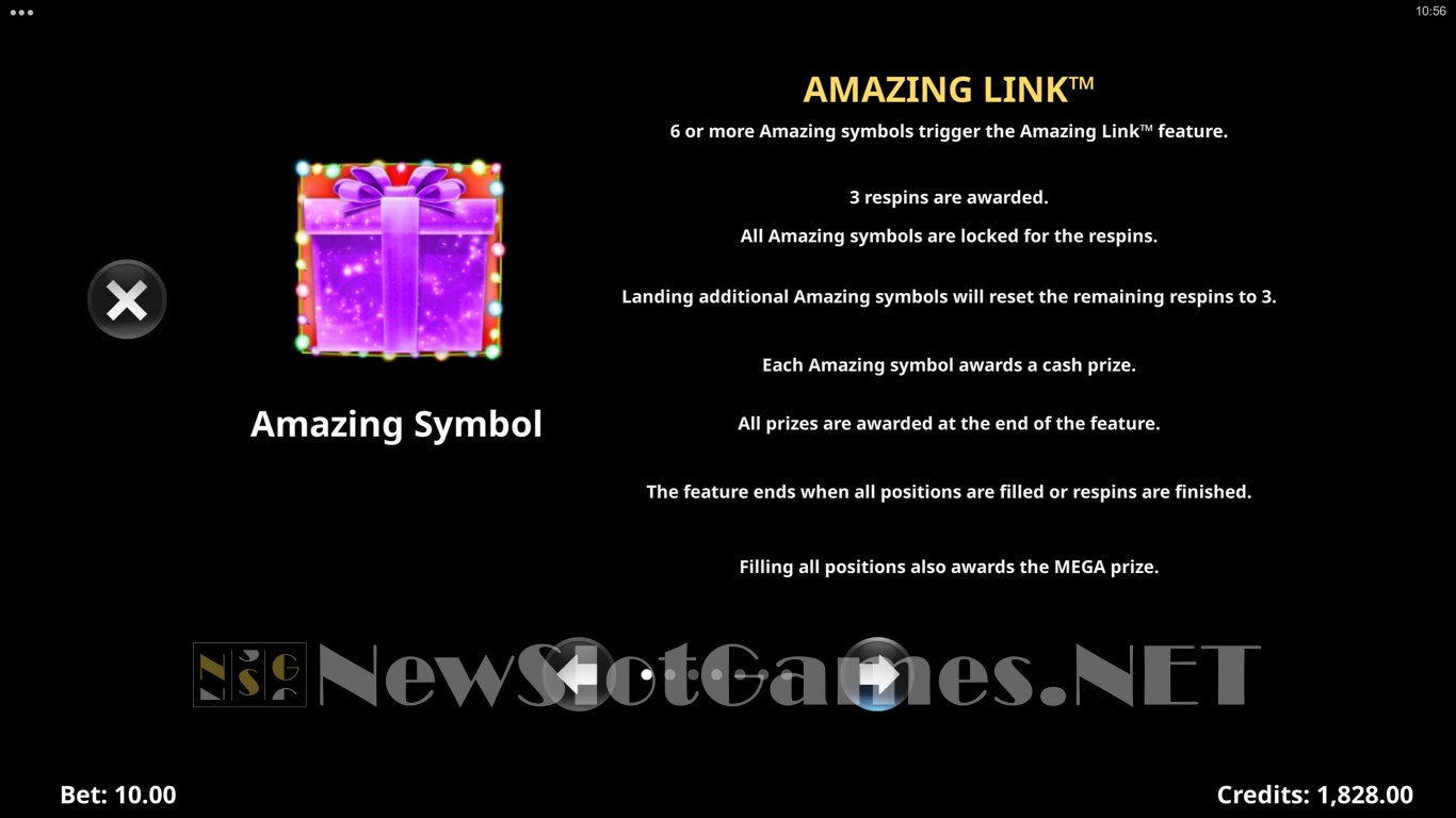 Amazing Link Christmas Slot Slot Image in Demo - pic. 8