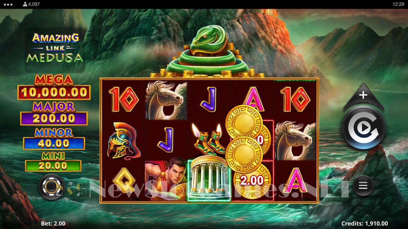 Amazing Link Medusa Slot Slot Image in Demo - pic. 2