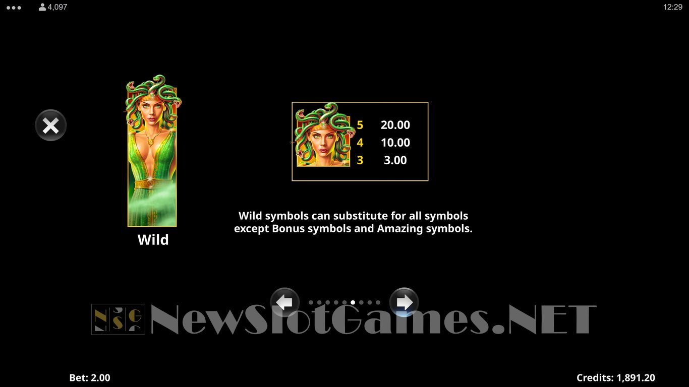 Amazing Link Medusa Slot Slot Image in Demo - pic. 8