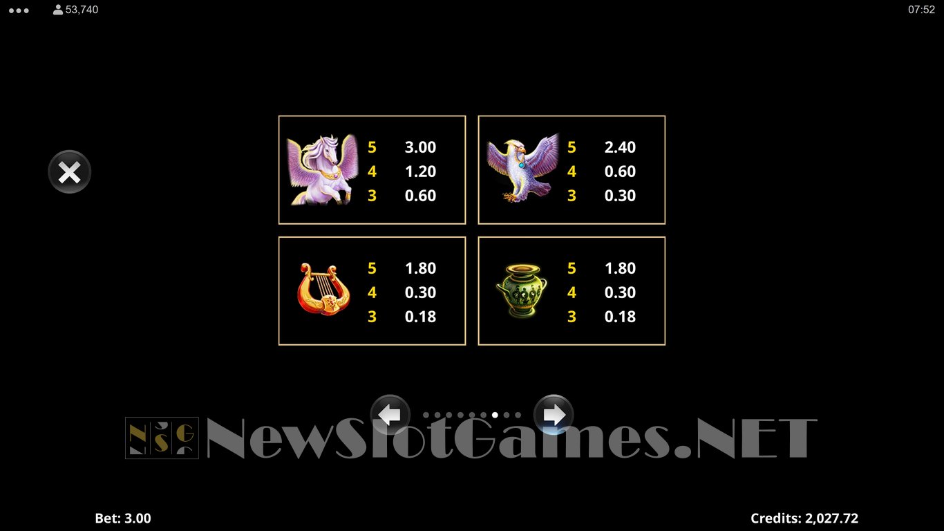 Amazing Link Zeus Epic 4 Slot Slot Image in Demo - pic. 10