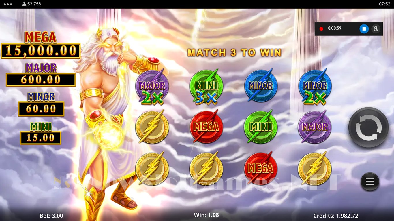 Amazing Link Zeus Epic 4 Slot Slot Image in Demo - pic. 7