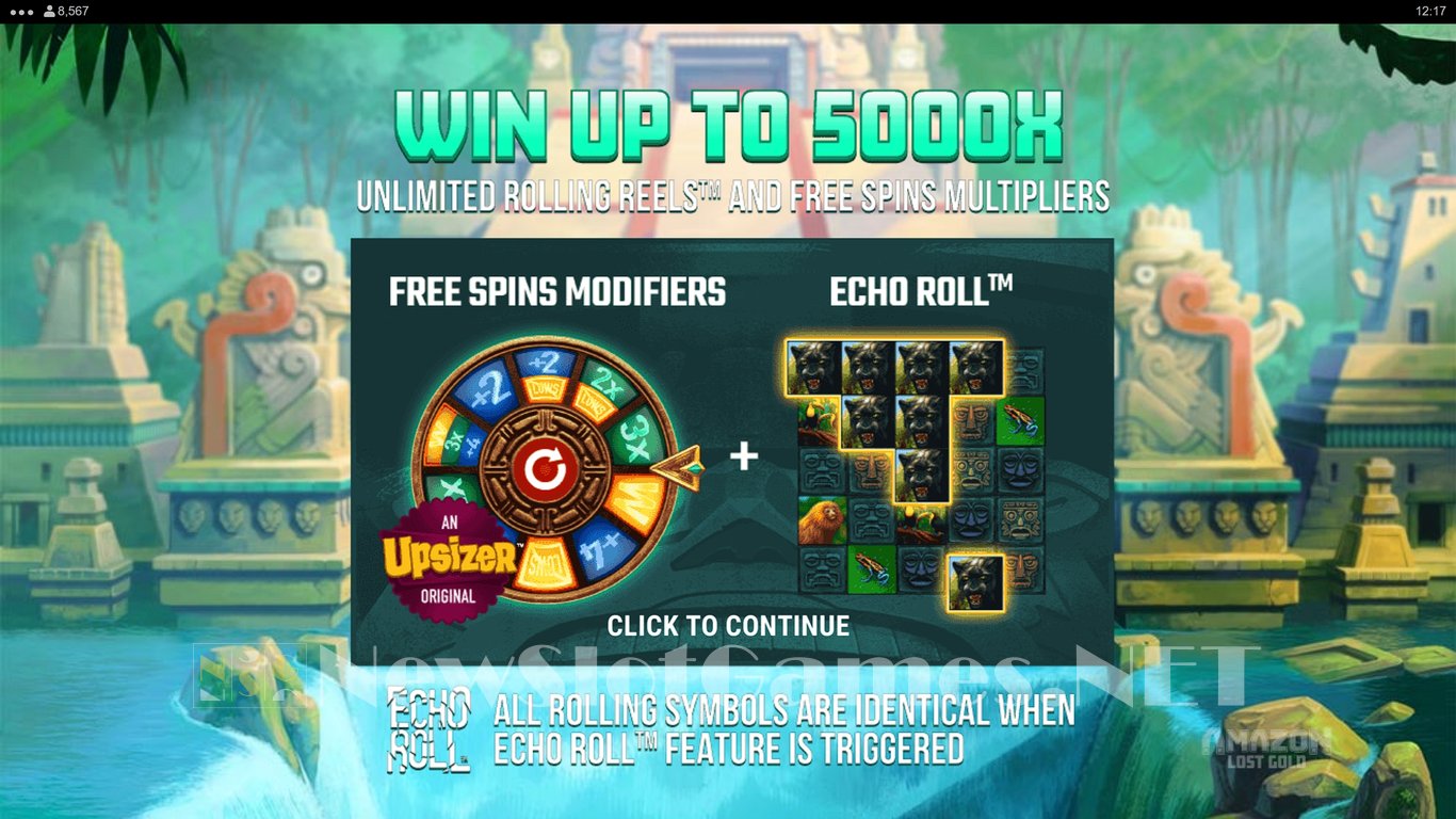 Amazon Lost Gold Slot Demo Image