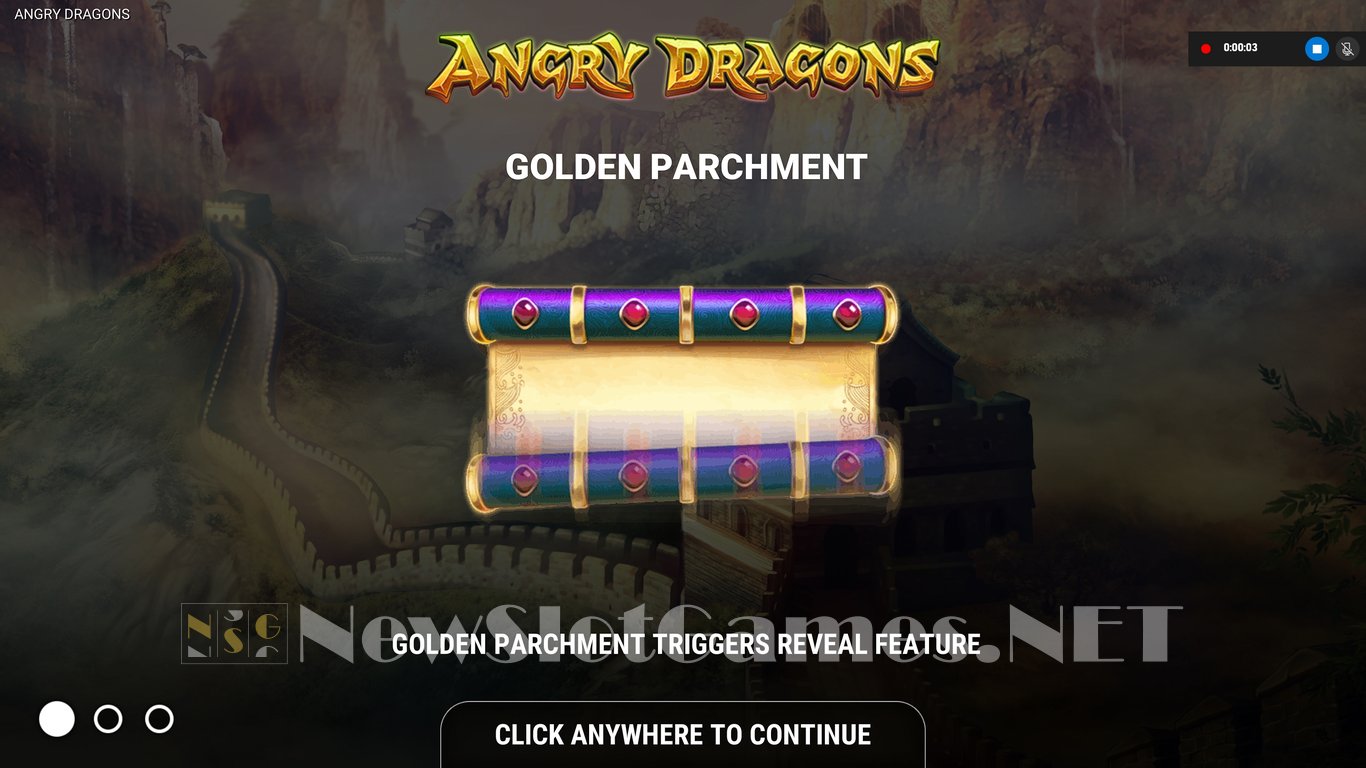 Angry Dragons Slot Demo Image