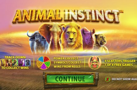 Animal Instinct Slot Logo