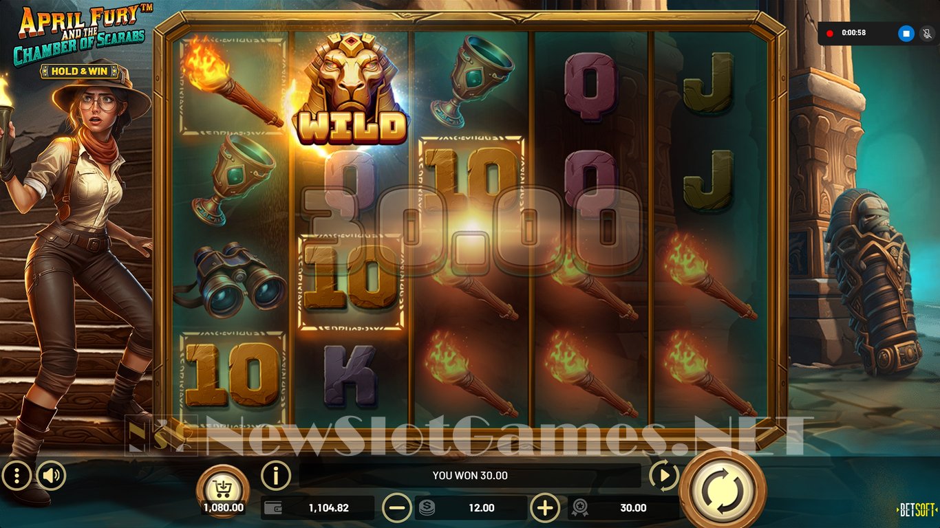 April Fury and the Chamber of Scarabs Slot Slot Image in Demo - pic. 7