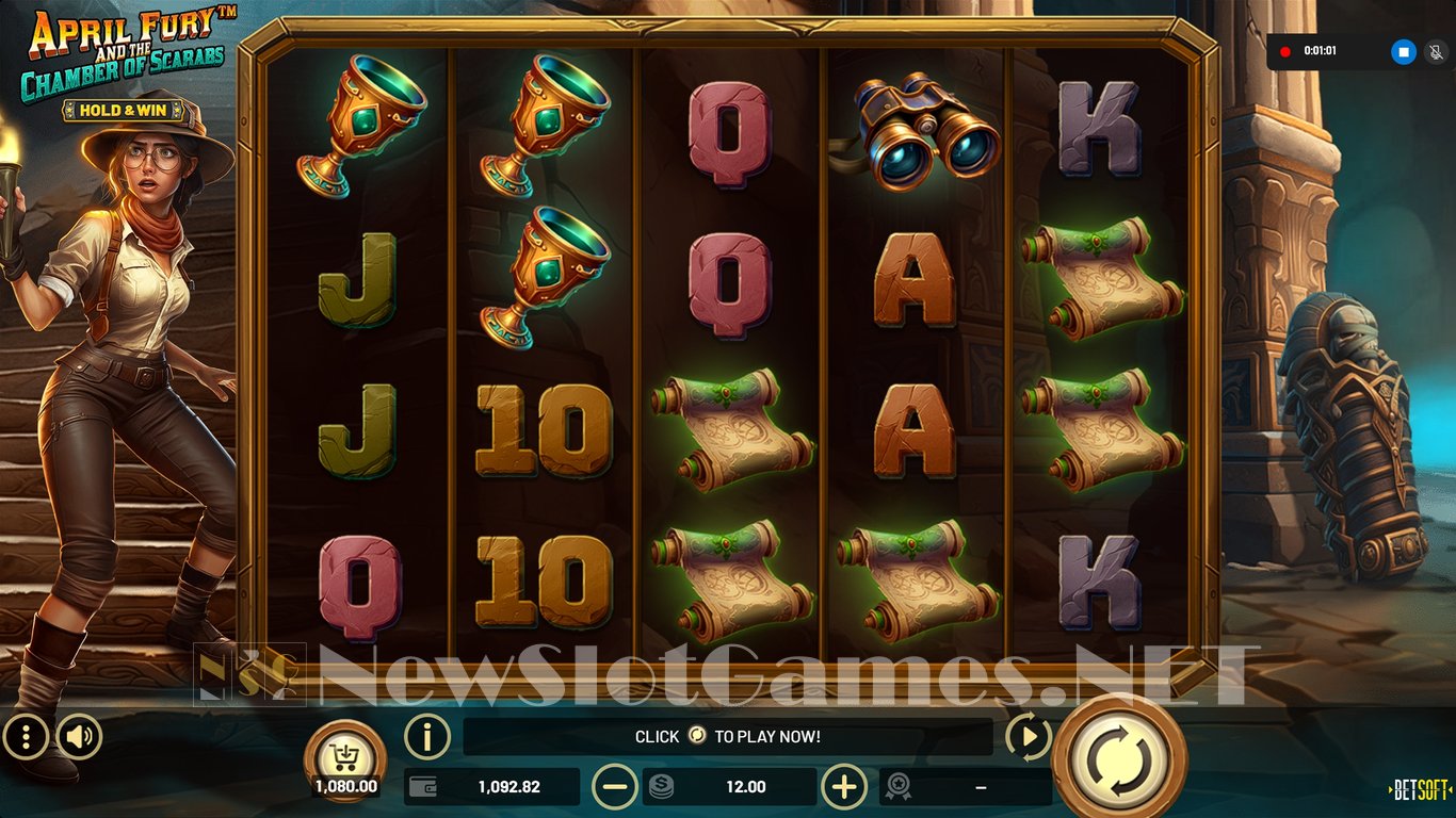 April Fury and the Chamber of Scarabs Slot Slot Image in Demo - pic. 8