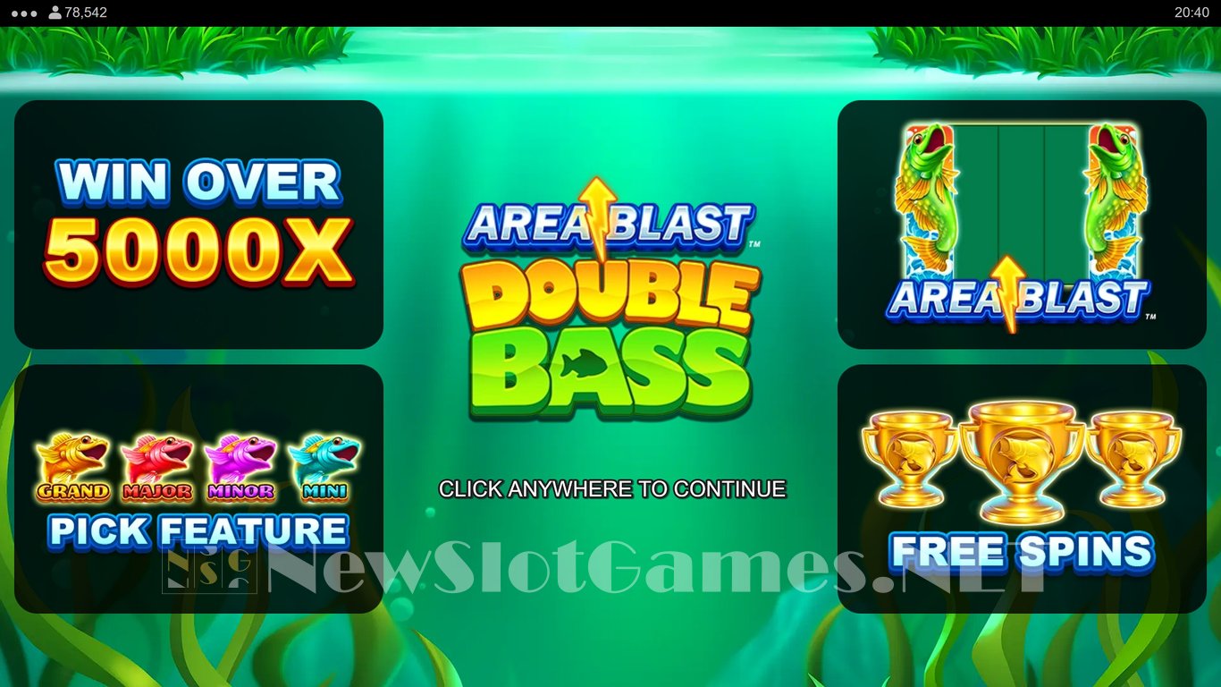 Area Blast Double Bass Slot Demo Image
