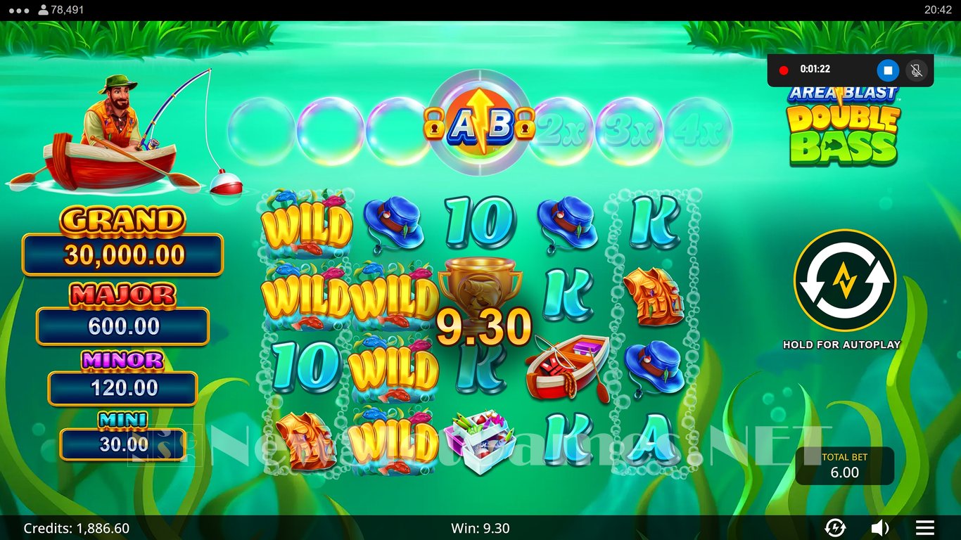 Area Blast Double Bass Slot Slot Image in Demo - pic. 13