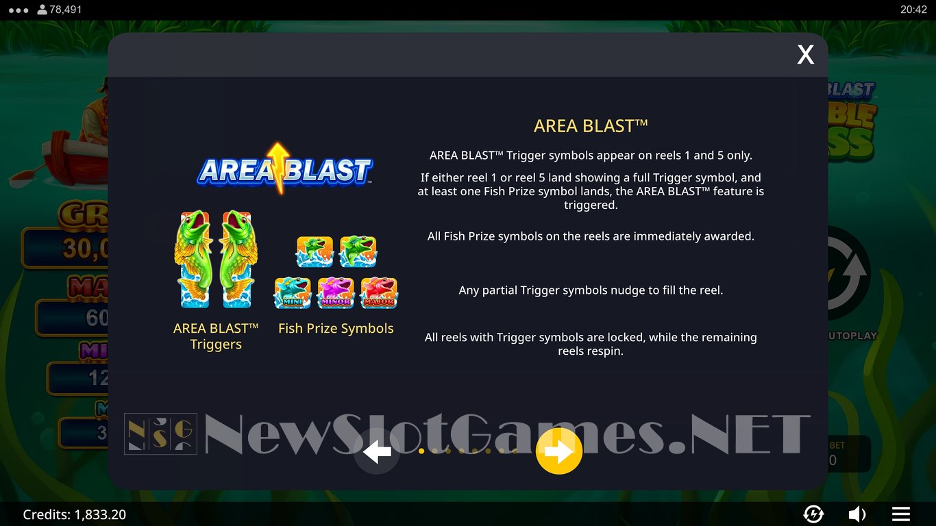 Area Blast Double Bass Slot Slot Image in Demo - pic. 14