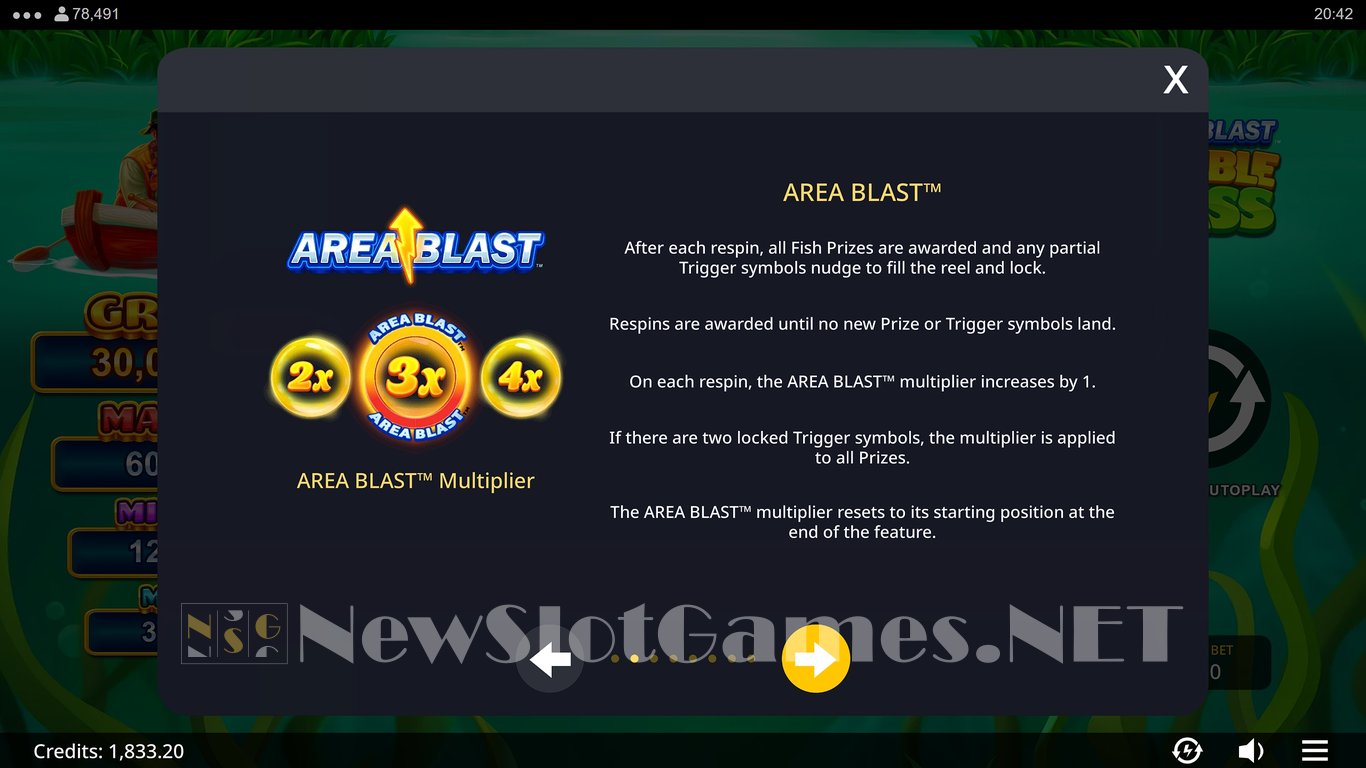 Area Blast Double Bass Slot Review & Demo by Microgaming - Play Free Online