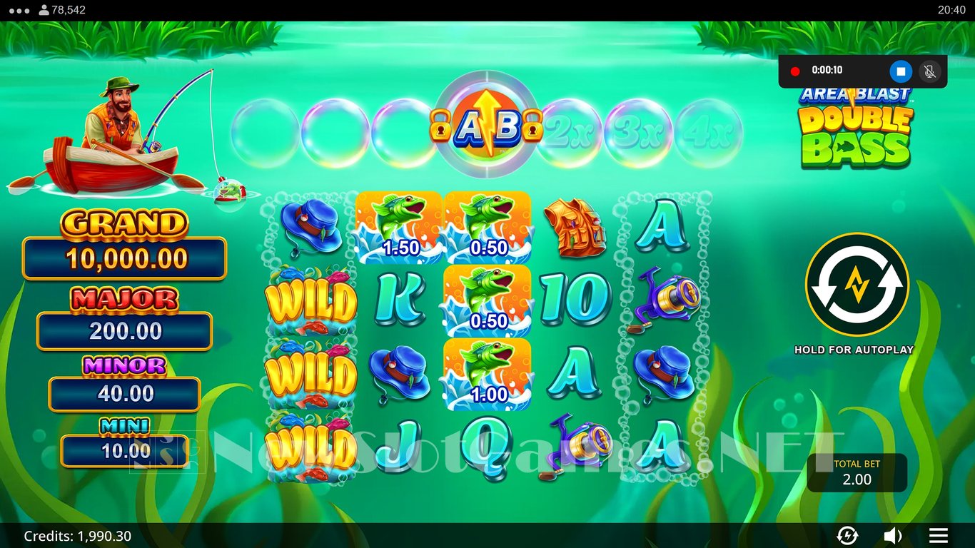 Area Blast Double Bass Slot Slot Image in Demo - pic. 6
