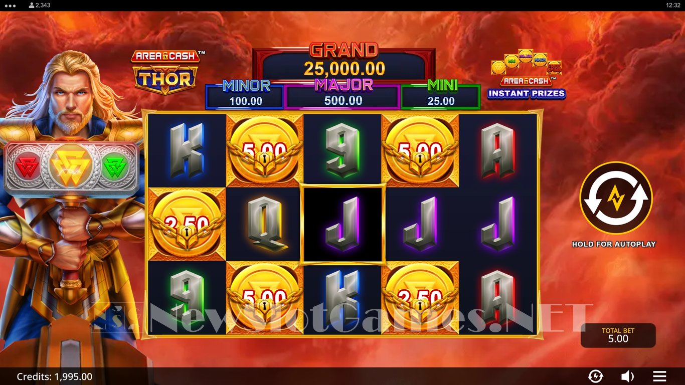 Area Cash Thor Slot Slot Image in Demo - pic. 2