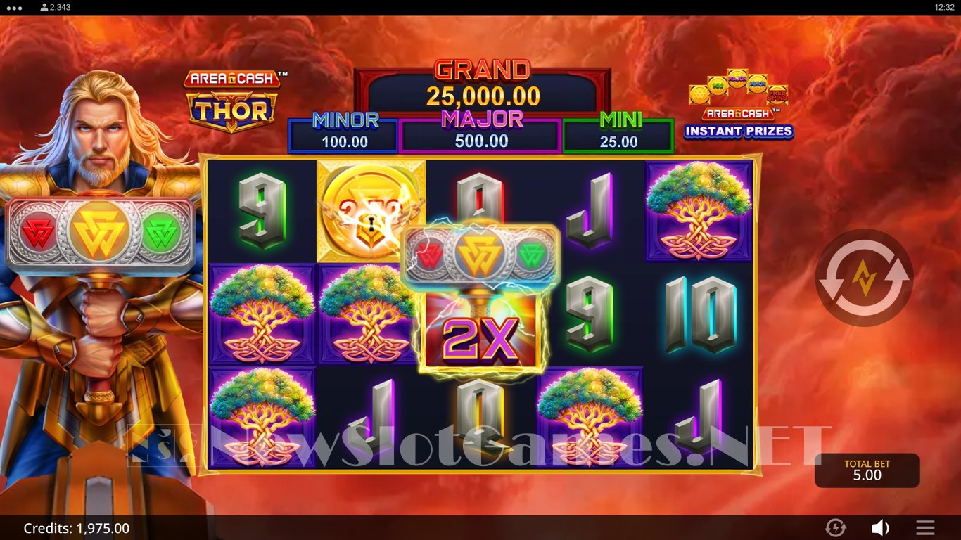 Area Cash Thor Slot Slot Image in Demo - pic. 4