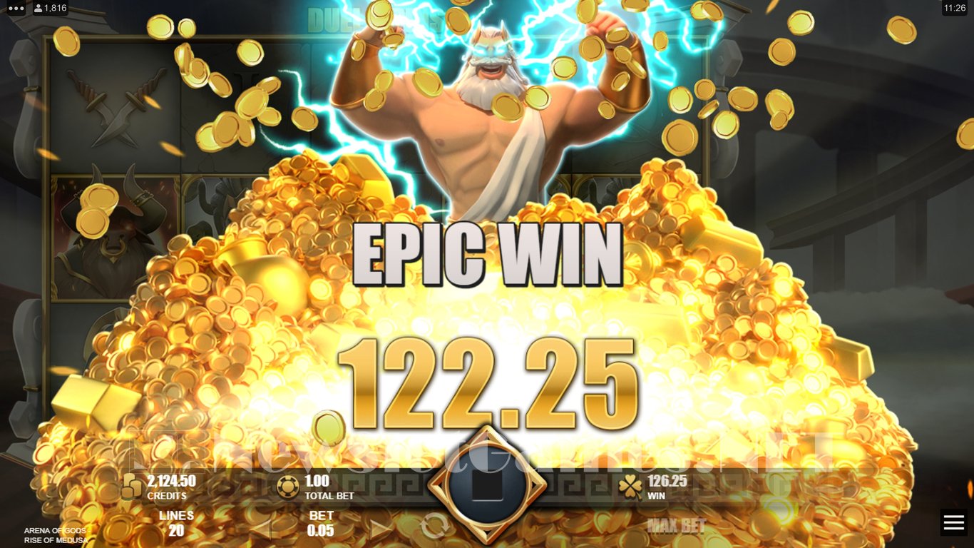 Arena of Gods Rise of Medusa Slot Slot Image in Demo - pic. 5