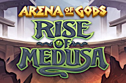 Arena of Gods Rise of Medusa Slot Logo