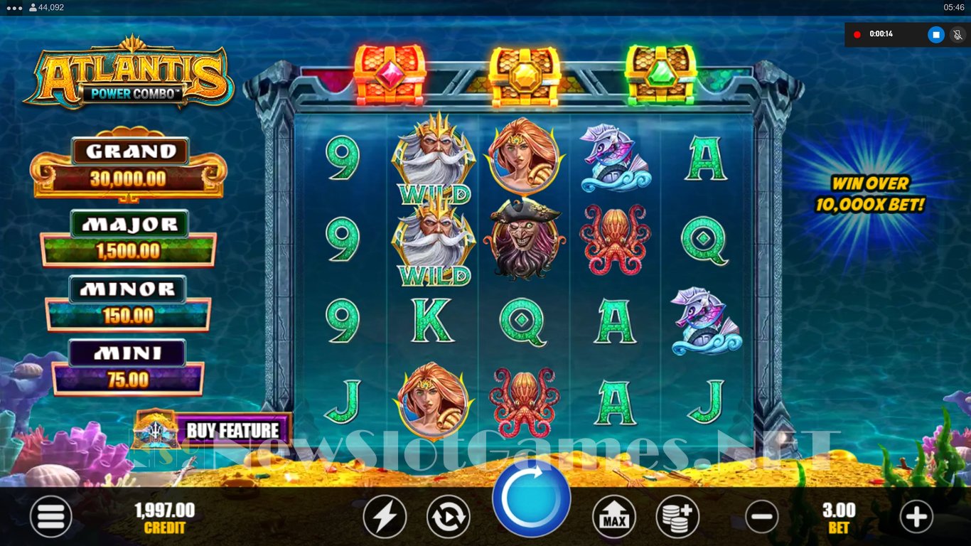 Atlantis Power Combo Slot Slot Image in Demo - pic. 2