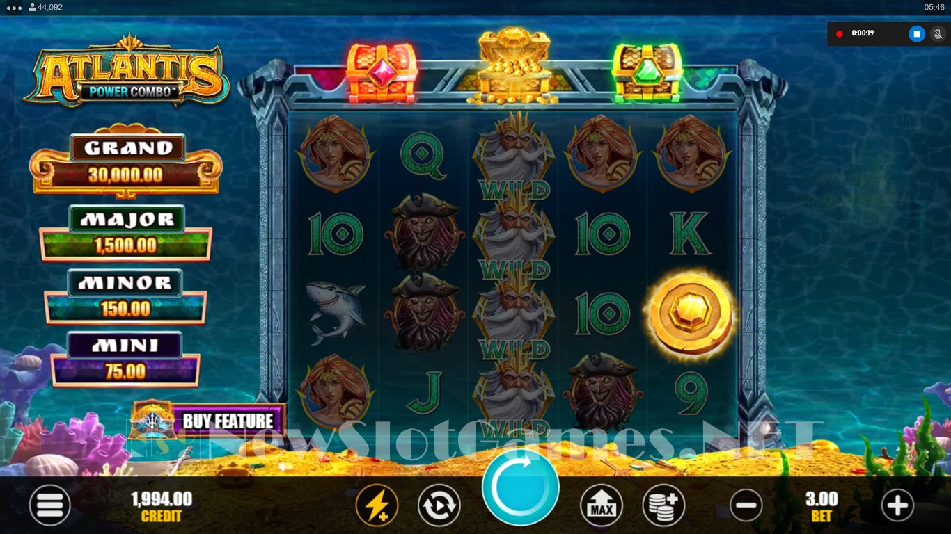 Atlantis Power Combo Slot Slot Image in Demo - pic. 3
