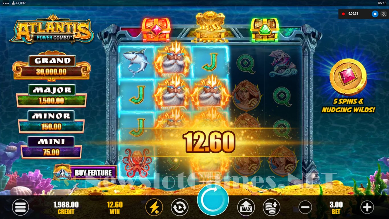 Atlantis Power Combo Slot Slot Image in Demo - pic. 4