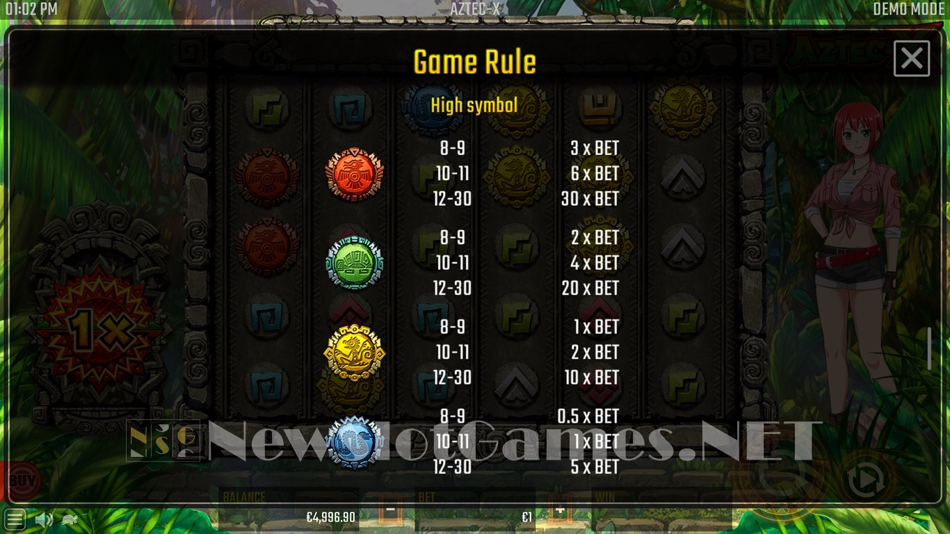 Aztec-X Slot Slot Image in Demo - pic. 10