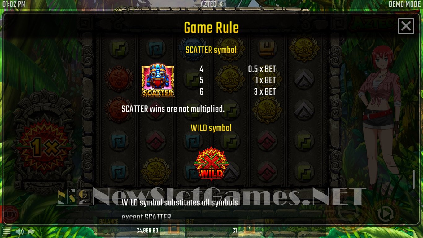 Aztec-X Slot Slot Image in Demo - pic. 12