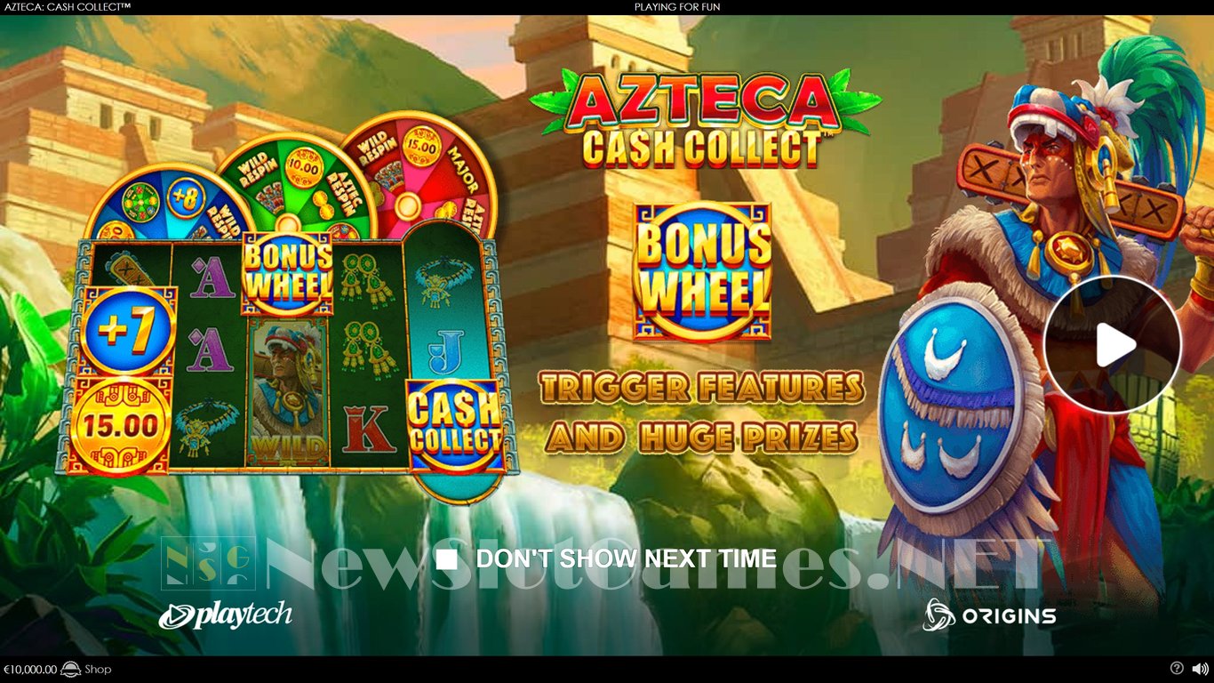 Azteca Cash Collect Slot Demo Image