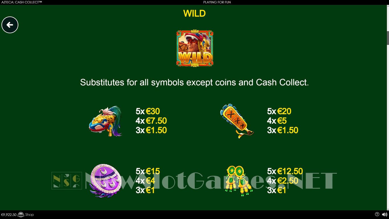 Azteca Cash Collect Slot Slot Image in Demo - pic. 10