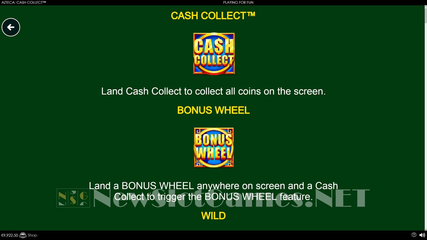 Azteca Cash Collect Slot Slot Image in Demo - pic. 9