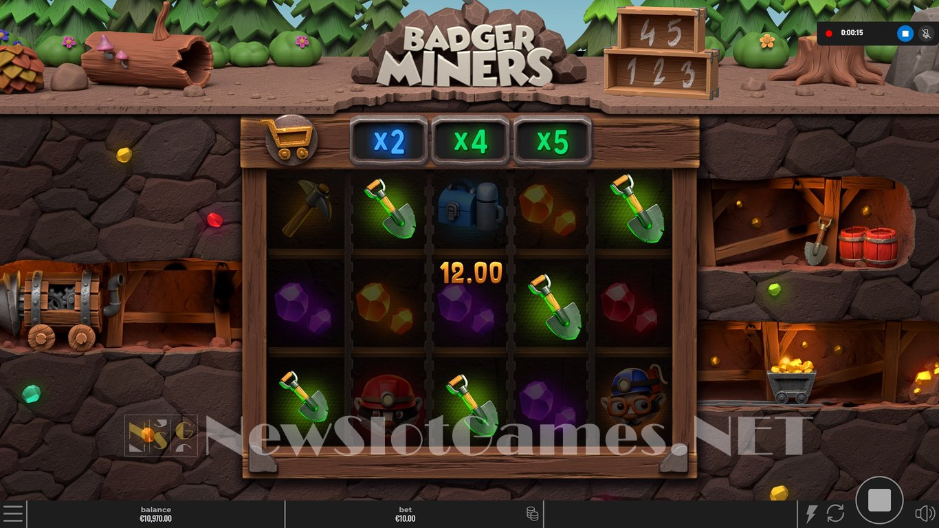 Badger Miners Slot Slot Image in Demo - pic. 4