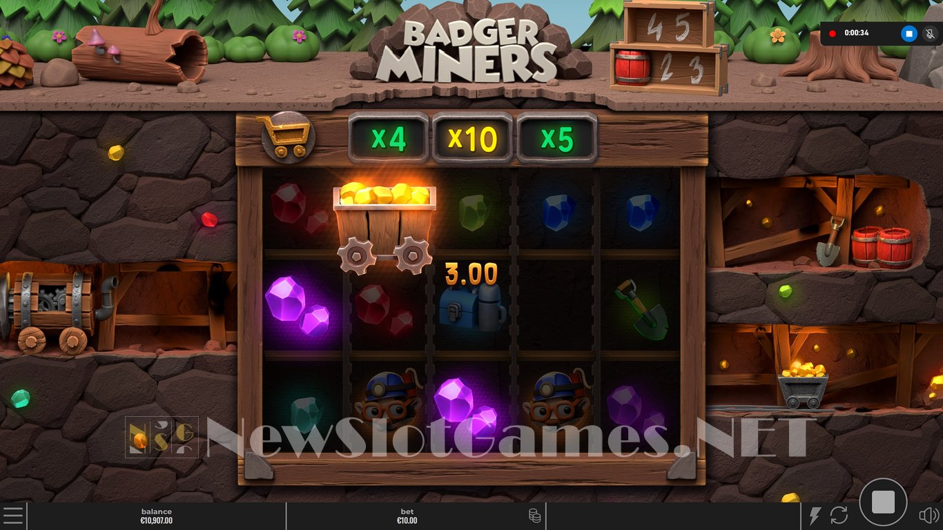 Badger Miners Slot Slot Image in Demo - pic. 8
