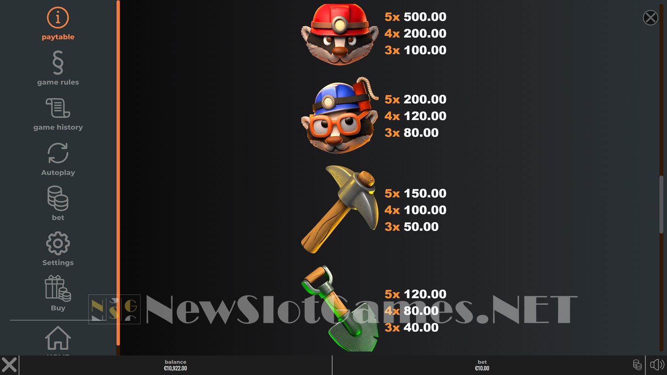 Badger Miners Slot Slot Image in Demo - pic. 9