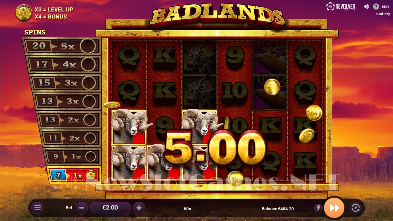 Badlands Slot Slot Image in Demo - pic. 2