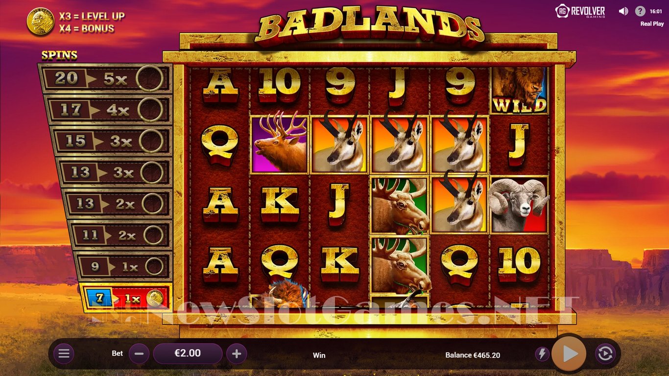 Badlands Slot Slot Image in Demo - pic. 3