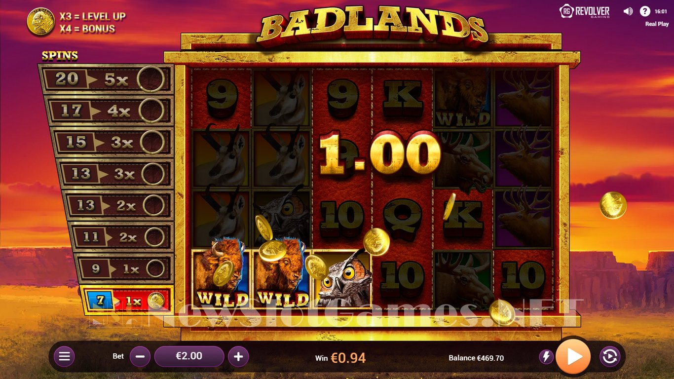 Badlands Slot Slot Image in Demo - pic. 4