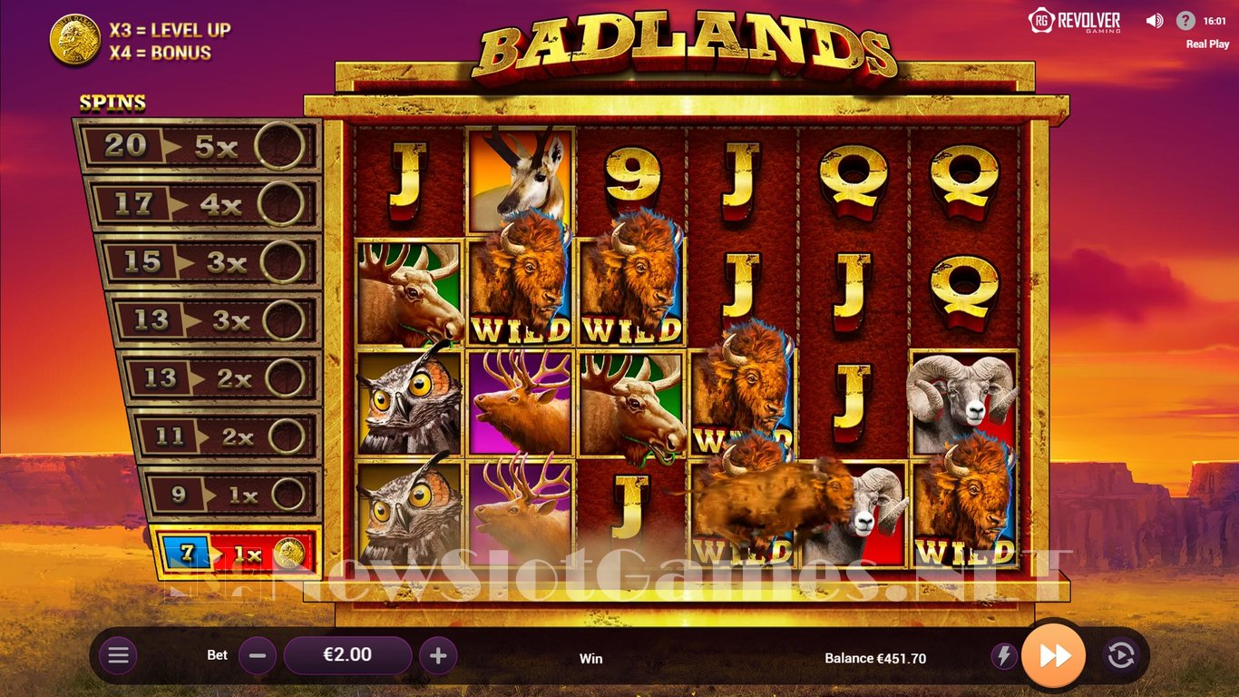 Badlands Slot Slot Image in Demo - pic. 5