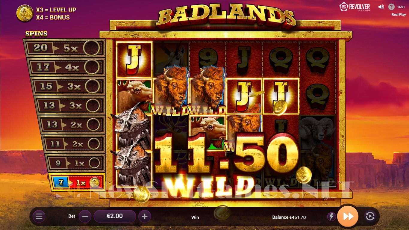 Badlands Slot Slot Image in Demo - pic. 6