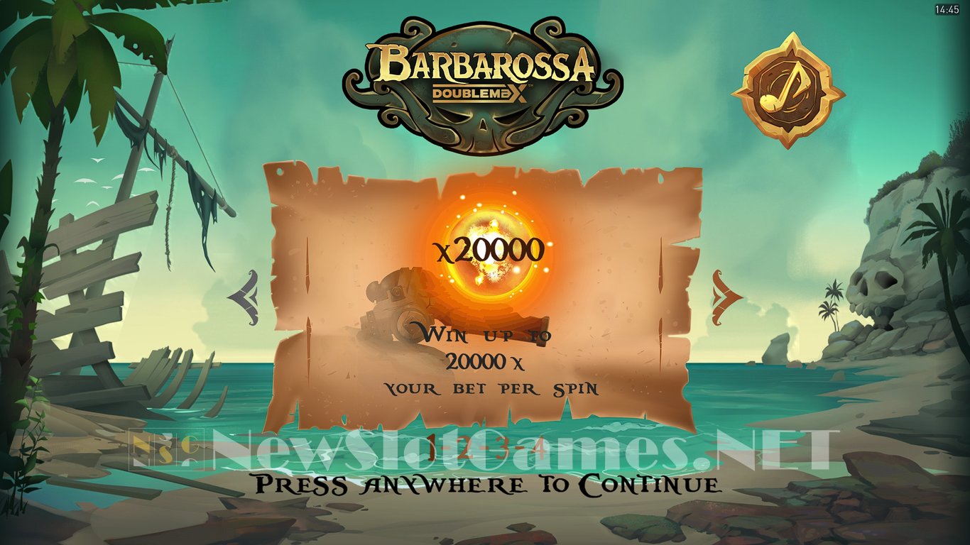 Barbarossa DoubleMax Slot Demo Image