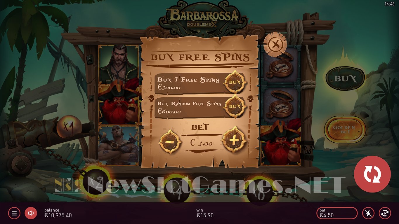Barbarossa DoubleMax Slot Slot Image in Demo - pic. 10