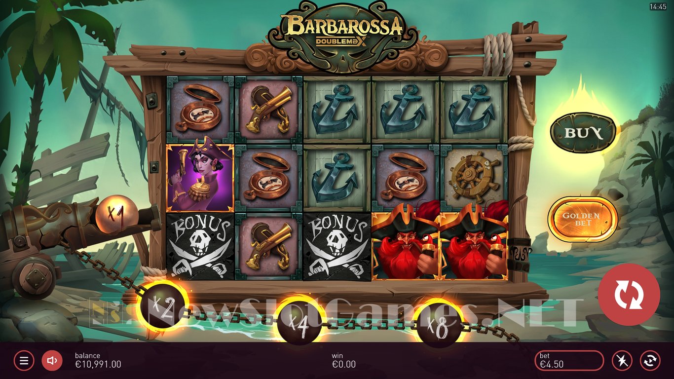 Barbarossa DoubleMax Slot Slot Image in Demo - pic. 3