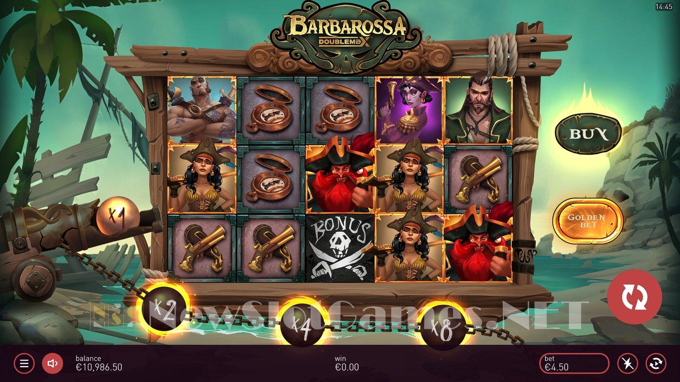 Barbarossa DoubleMax Slot Slot Image in Demo - pic. 4