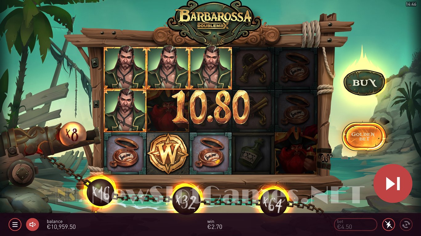 Barbarossa DoubleMax Slot Slot Image in Demo - pic. 6