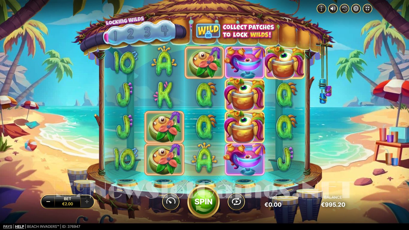 Beach Invaders Slot Slot Image in Demo - pic. 3
