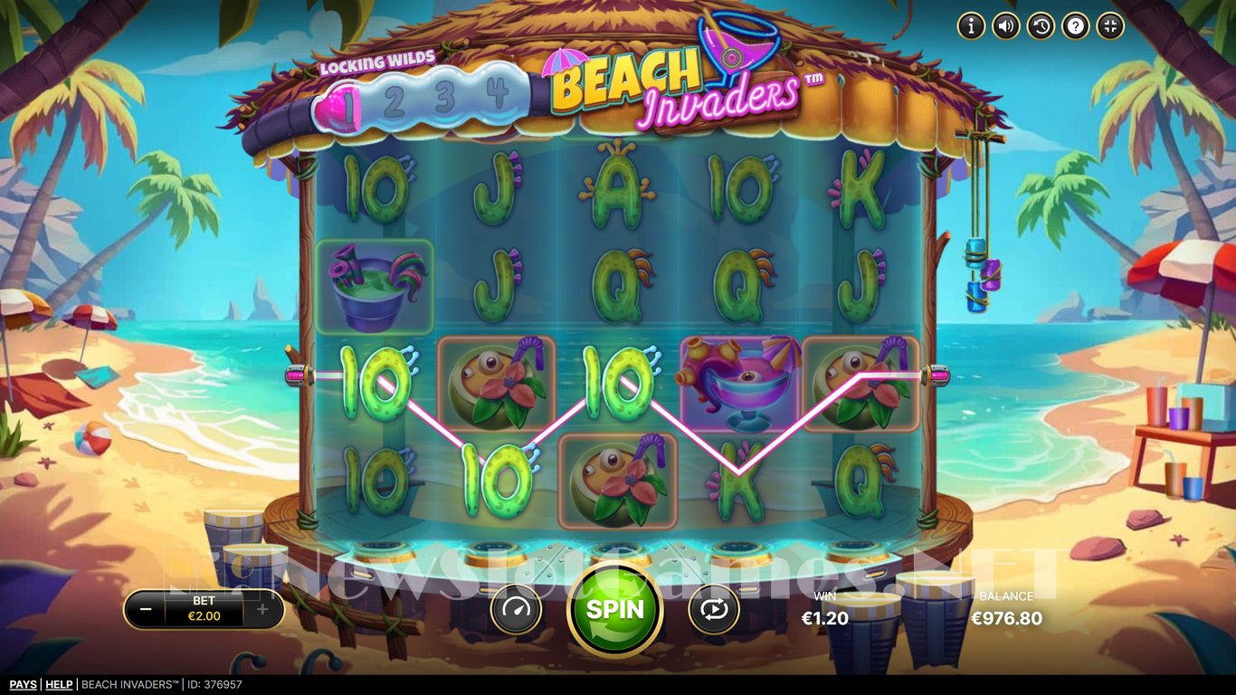 Beach Invaders Slot Slot Image in Demo - pic. 4
