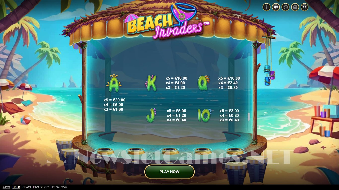 Beach Invaders Slot Slot Image in Demo - pic. 7