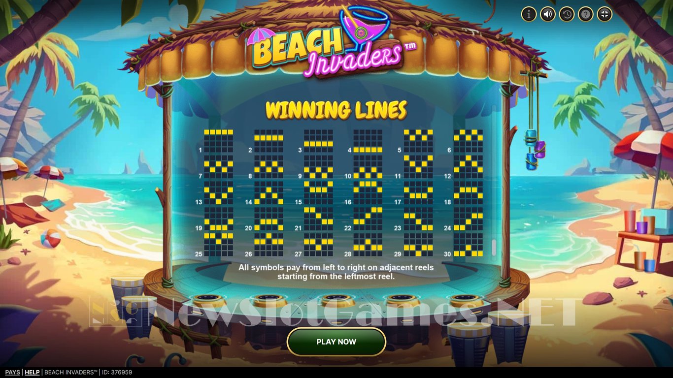 Beach Invaders Slot Slot Image in Demo - pic. 8