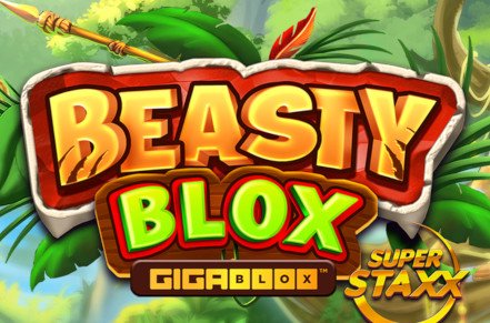 Beasty Blox Gigablox Slot Logo