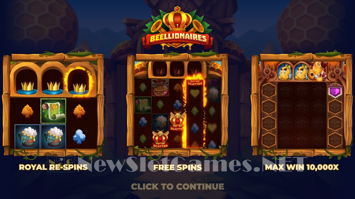 Beellionaires Slot Demo Image