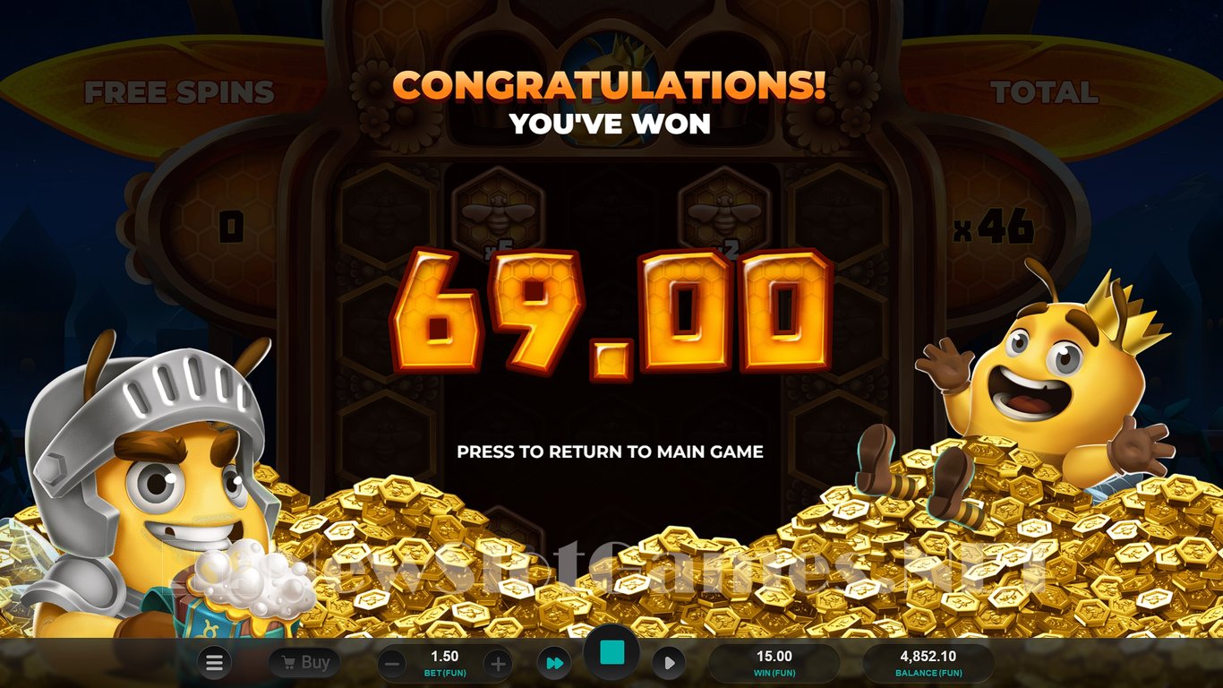 Beellionaires Slot Slot Image in Demo - pic. 18